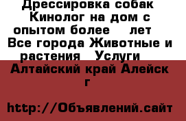 Дрессировка собак (Кинолог на дом с опытом более 10 лет) - Все города Животные и растения » Услуги   . Алтайский край,Алейск г.